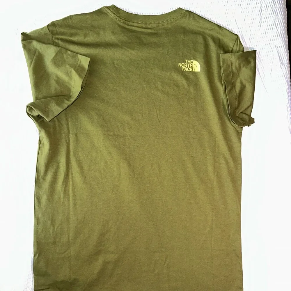The North Face Men's  Short Sleeve T-Shirt Size Small Forest Olive
